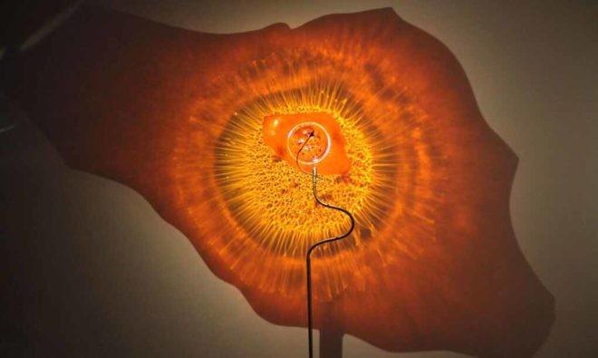 2016 Milan Design, Milan, Milan Furniture, green lighting, lamps, lighting, Lambrate, Tortona, Brera, LEDs, Hallucinations, Enzo Catellani and Giuliano Gaigher