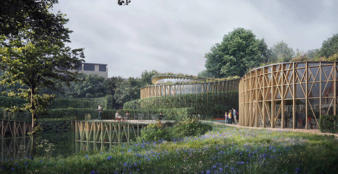 Hans Christian Andersen Museum by Kengo Kuma, Hans Christian Andersen Museum Odense, Tinderbox in Odense, Kengo Kuma museum design, fairytale architecture by Kengo Kuma