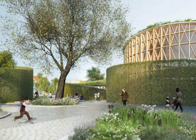Hans Christian Andersen Museum by Kengo Kuma, Hans Christian Andersen Museum Odense, Tinderbox in Odense, Kengo Kuma museum design, fairytale architecture by Kengo Kuma
