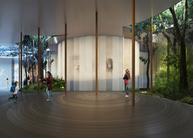 Hans Christian Andersen Museum by Kengo Kuma, Hans Christian Andersen Museum Odense, Tinderbox in Odense, Kengo Kuma museum design, fairytale architecture by Kengo Kuma