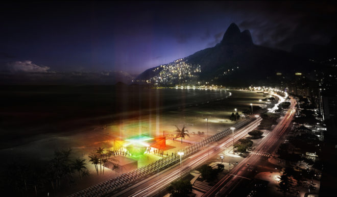 Heart of Denmark pavilion by Henning Larsen Architects, Heart of Denmark pavilion, 2016 olympics architecture, 2016 olympics pavilion, Denmark olympics pavilion