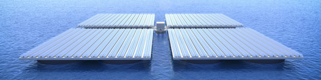 Heliofloat, TU Wien, solar panels, parabolic mirror troughs, photovoltaics, ocean, solar power ocean