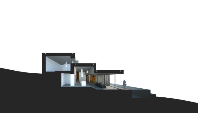 Gateria House, Portugal, vineyards, Camarim Arquitectos, swimming pool, soil thermal mass, stone house, green architecture, natural light