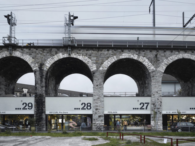 Zulauf Seippel Schweingruber Landscape Architects. EM2N, adaptive reuse of viaduct arches, IM VIADUKT, IM VIADUKT in Zurich, IM VIADUKT by EM2N