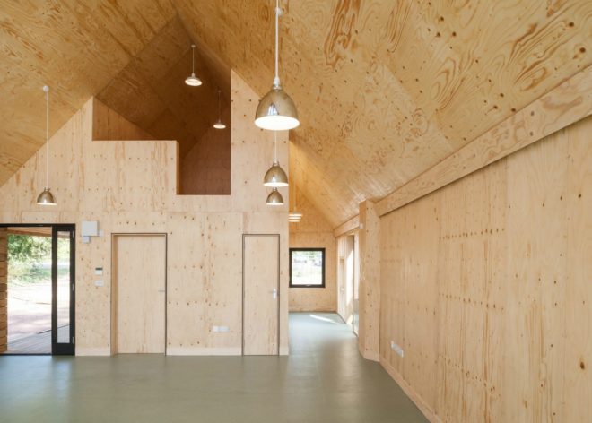 Invisible Studio, National Arboretum in Gloucestershire, Piers Taylor, wooden buildings, felled wood building, reclaimed wood, forest lumber, timber construction, Wolfson Tree Management Centre and Mess Building, architecture, rural design, green design, sustainable building, wooden homes