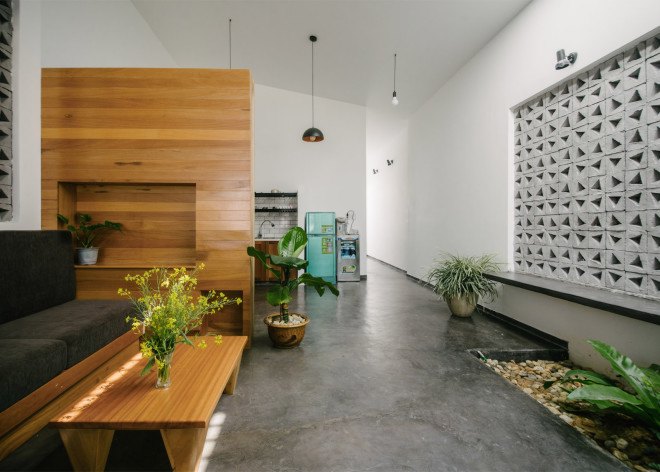 Kontum House by Khuôn Studio, Vietnamese architecture, low-cost architecture, low cost concrete architecture, beautiful concrete architecture, concrete facade, beautiful concrete facade, Vietnam low cost contemporary architecture, Vietnam contemporary home