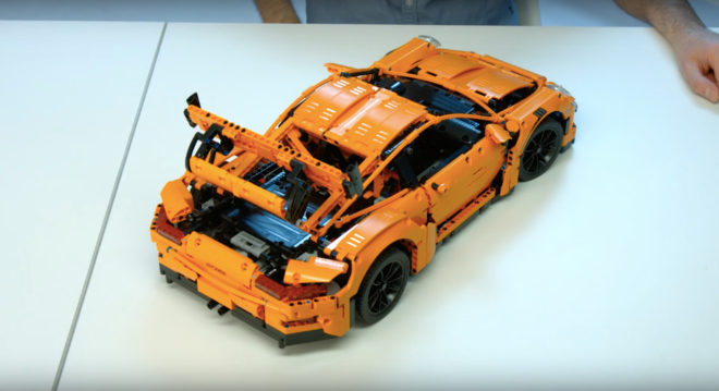 lego, lego porsche, lego technic, lego porsche 911 gt3 rs, model car, cars, automobiles, puzzles