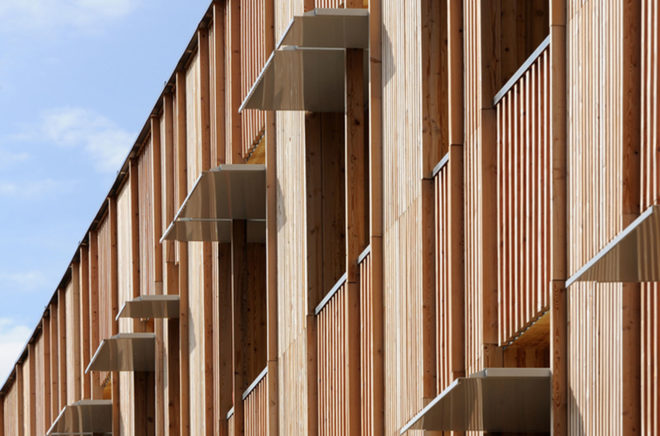 LEGTA school campus, Room with a View boarding house, Rue Royale Architectes, green campus, France, agriculture, green renovation, green architecture, wooden facade, wood architecture, student housing
