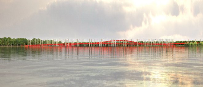 MenoMenoPiu Architects, Maharashtra Nature Park, India, protected area, natural cooling, passive cooling, underground architecture, multifunctional spaces, Dharavi, pedestrian paths, pedestrian-friendly, green architecture, solar power, green lighting