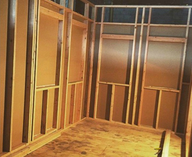 Miko Mercer, tiny home brooklyn, small home design, tiny home movement, housing nyc, nyc tiny homes, brooklyn tiny homes, diy home design, small spaces nyc, Crown Heights tiny home, repurposed home materials, cabin porn, denim insulation, reclaimed windows