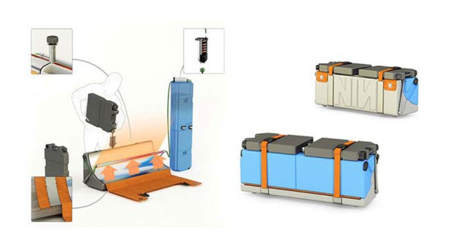 parabosol, portable water treatment, water treatment system, water purification, access to clean water, clean drinking water, water issues, solar-powered water treatment, parabolic mirror, Hakan Gürsu, Designnobis