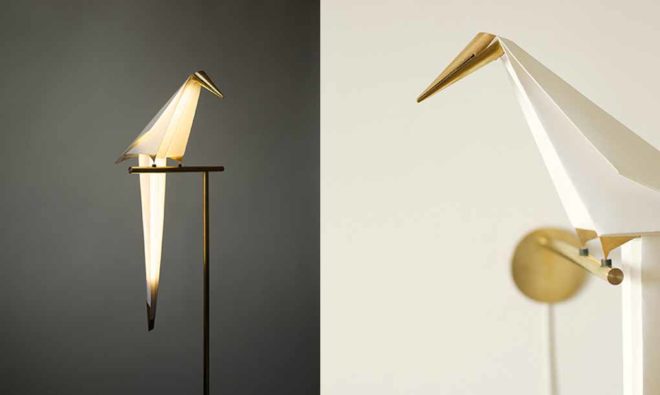 2016 Milan Design, Milan, Milan Furniture, green lighting, lamps, lighting, Lambrate, Tortona, Brera, Perch Lamp, Umut Yamac, LED, LEDs