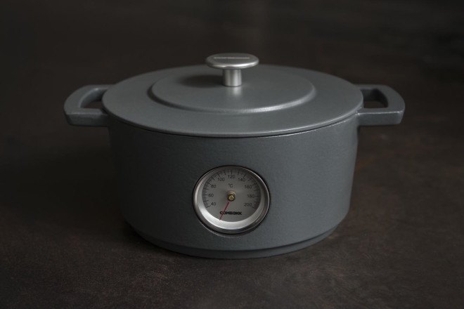 Combekk Homeware, Dutch oven, cast-iron cookware, locally produced materials, reader submitted content, eco-friendly cookware, recycled railroad tracks