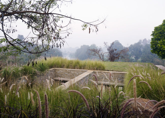 Riparian House by Architecture Brio, Western Ghats architecture, Architecture Brio, Riparian House in India, site-sensitive design in India, green-roofed architecture in India
