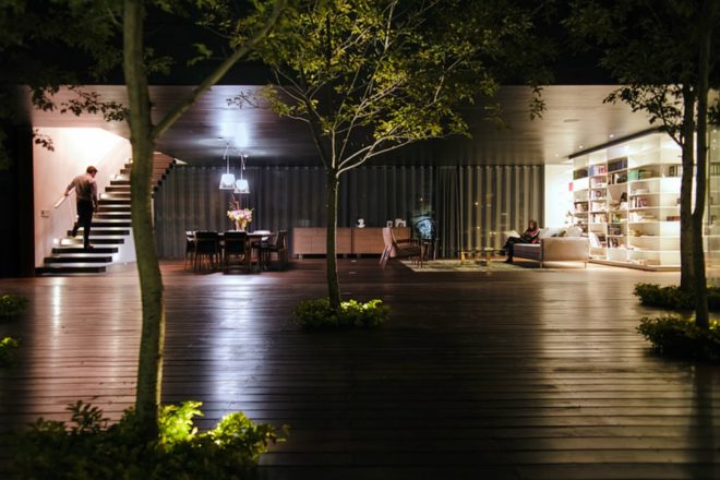 Roof Arquitectos, Casa MK, nature inspired architecture, landscape architecture, mexican design, mexican home design, forest within a home, central courtyard design, landscape courtyard, forest in a home, landscape design, traditional home design, architecture in mexico, contemporary home design,