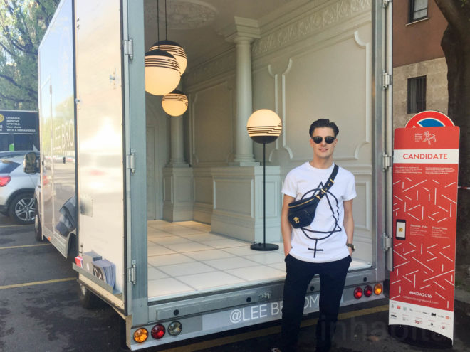 Lee Broom, Milan Design Week, Salone del Automobile, Salone del Automobile by Lee Broom, Salone del Mobile, Salone del Mobile 2016, Milan, London Design Festival, truck renovation, truck show room