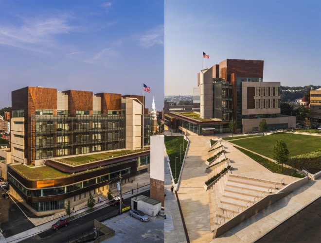 Staten Island Courthouse by Ennead Architects, Staten Island Courthouse architecture, Staten Island LEED architecture, LEED Silver Staten Island Courthouse,