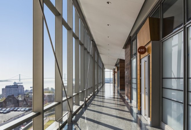 Staten Island Courthouse by Ennead Architects, Staten Island Courthouse architecture, Staten Island LEED architecture, LEED Silver Staten Island Courthouse,