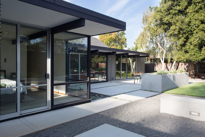 eichler, eichler house, klopf architecture, flegel’s construction, grows green, mid-century home, home remodel, green house, green home