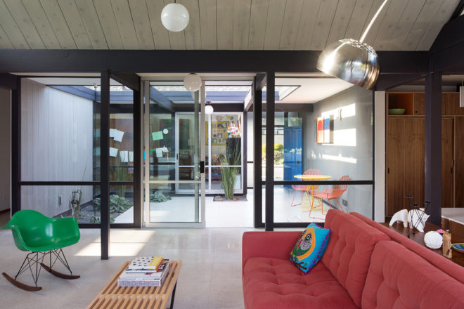 eichler, eichler house, klopf architecture, flegel’s construction, grows green, mid-century home, home remodel, green house, green home