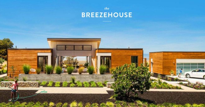 Breezehouse, Breezehome, Breeze House, Breeze Home, Blu Homes, Michelle Kaufmann, prefab home, green home, eco prefab home, upscale prefab home, luxury prefab home, california home design, Sunset Magazine home