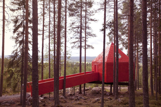 Treehotel, treehouses, Sweden, Mirrorcube, Harads treehotel, Bird's Nest, UFO treehouse, green architecture, small spaces, eco-travel