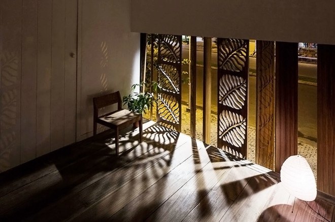 Nishizawa Architects, Thong House, Saigon, Vietnam, concrete, wood, Vietnamese architecture, natural lighting, green architecture, natural ventilation, flexible spaces