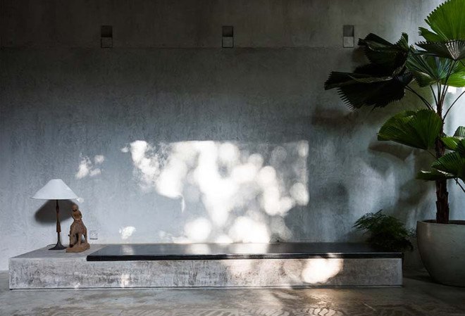 Nishizawa Architects, Thong House, Saigon, Vietnam, concrete, wood, Vietnamese architecture, natural lighting, green architecture, natural ventilation, flexible spaces