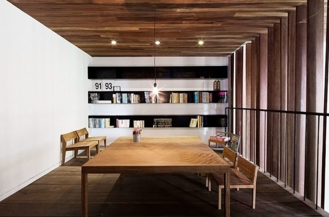 Nishizawa Architects, Thong House, Saigon, Vietnam, concrete, wood, Vietnamese architecture, natural lighting, green architecture, natural ventilation, flexible spaces