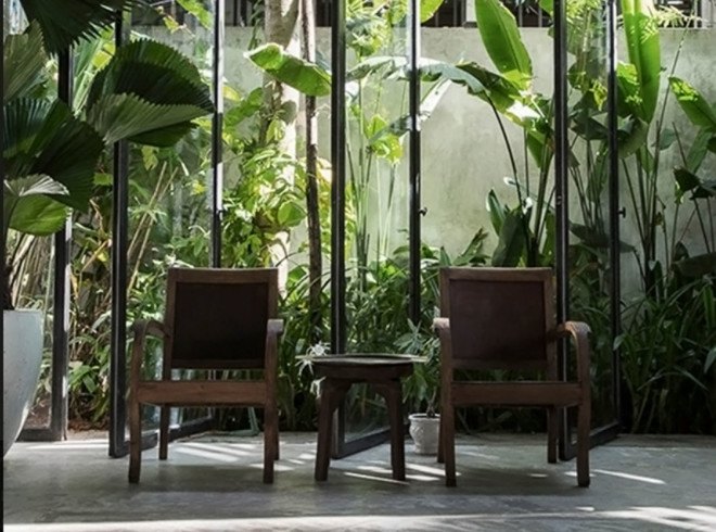 Nishizawa Architects, Thong House, Saigon, Vietnam, concrete, wood, Vietnamese architecture, natural lighting, green architecture, natural ventilation, flexible spaces