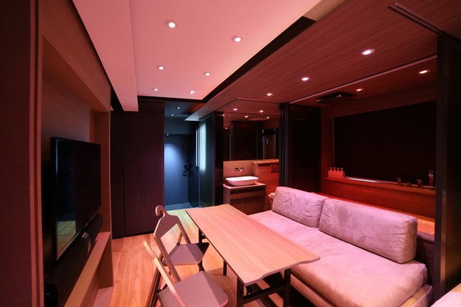 Small Home Smart Home by LAAB Architects, Small Home Smart Home, LAAB, LAAB Architects, Otto Ng, tiny home, small home, microflat, transformable home, lighting, technology