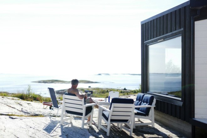 Vardehaugen, norway, oslo, cabin, fjords, picture windows, outdoor decks, outdoor patios, natural light