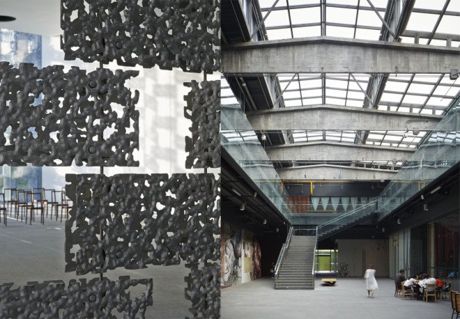 Wuxi Vanke, Wuxi Vanke by Kengo Kuma, adaptive reuse Chinese architecture, Wuxi architecture, Taihu stone, Taihu stone inspired architecture