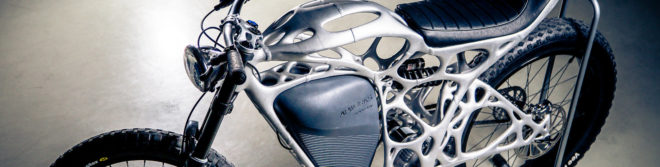 airbus, apworks, light rider, world's first 3D-printed electric motorcycle, lightweight motorcycle frame, electric motorcycle, 3D-printed motorcycle, aluminum alloy, lasermelting, motorcycles