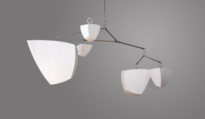 green design, eco design, sustainable design, nycxdesign, icff, international contemporary furniture fair, nyc design, new york design week, sculptural lighting, transforming lights, Andrea Claire Studio