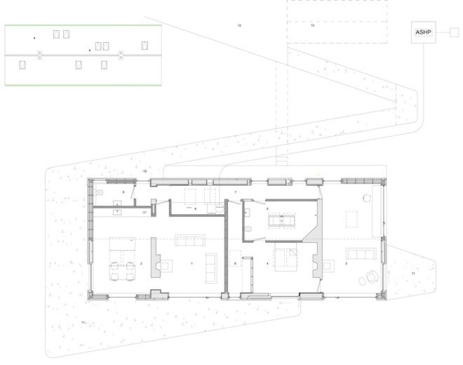 Blakeburn Cottage by A449 Architects, scorched larch facade, Scottish architecture, RIAS RIBA Awards 2016 shortlist, Blakeburn refurbishment, Satire Society Housing Design Awards 2016
