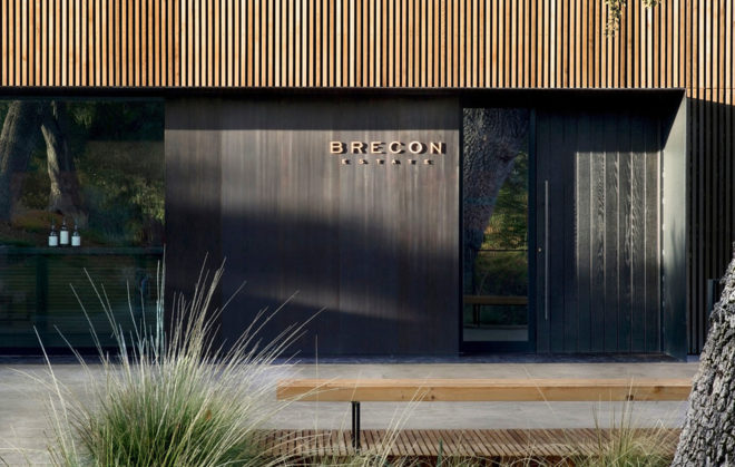 Brecon Estate Winery, green renovation, winery, AIASF Design Award, Aidlin Darling Design, natural materials, rain screens, wine tasting, green architecture, pocketing doors, cedar