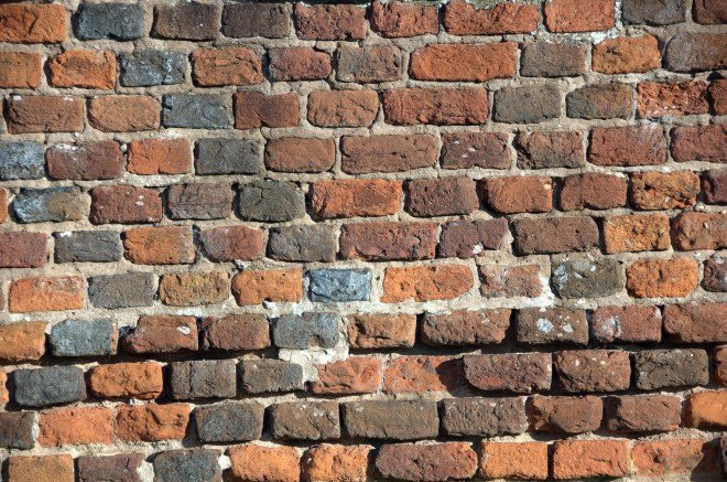bricks, construction materials, brick wall