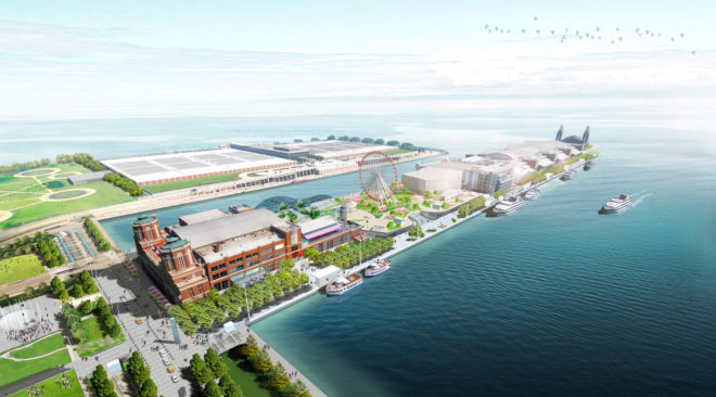 Navy Pier by James Corner Field Operations, Chicago Navy Pier redevelopment, Navy Pier SITES, Chicago Navy Pier Centennial vision,