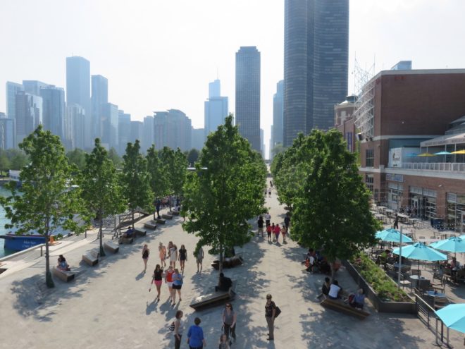 Navy Pier by James Corner Field Operations, Chicago Navy Pier redevelopment, Navy Pier SITES, Chicago Navy Pier Centennial vision,