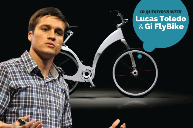 Gi FlyBike, Lucas Toledo, Gi FlyBike interview, Lucas Toledo Interview, electric bike, folding bike, bicycle, folding electric bike, electric bikes, bicycles, green transportation, electric vehicle, sustainable design, green design
