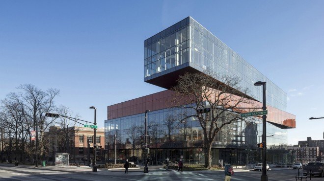 Halifax Central Library, Schmidt Hammer Lassen Architects, Fowler Bauld &Mitchell, innovative library, Canada, green library, public space, green architecture, atrium