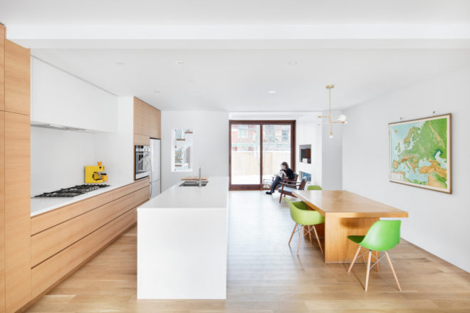 architecture microclimat, home renovations, home expansions, additions, trees, preserving trees, backyard, montreal, canada