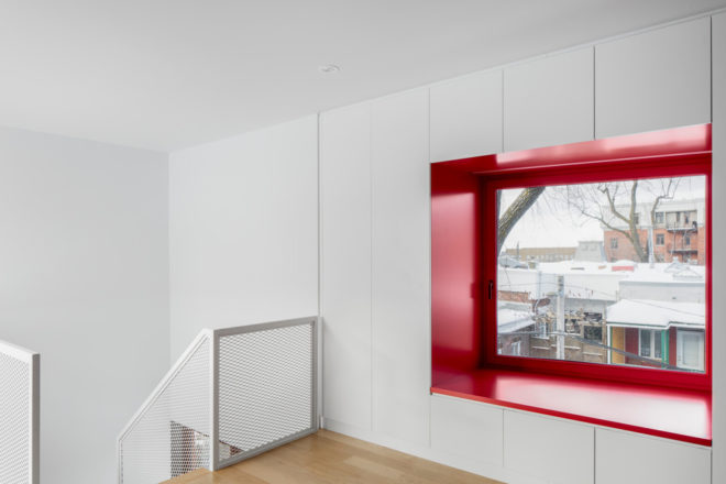 architecture microclimat, home renovations, home expansions, additions, trees, preserving trees, backyard, montreal, canada