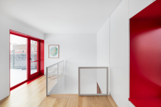 architecture microclimat, home renovations, home expansions, additions, trees, preserving trees, backyard, montreal, canada