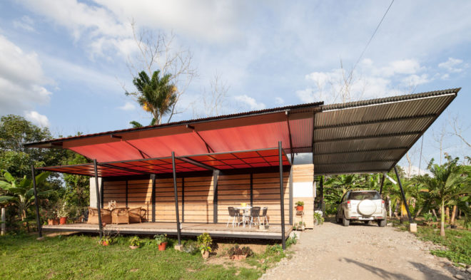 House V, Costa Rica, vernacular architecture, Arkosis, natural light, polycarbonate, green architecture, wooden deck