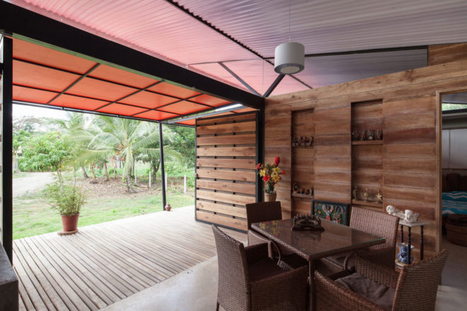 House V, Costa Rica, vernacular architecture, Arkosis, natural light, polycarbonate, green architecture, wooden deck