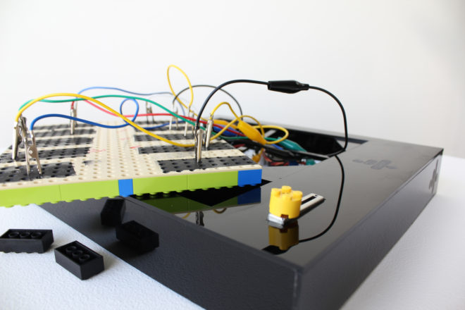 LEGO, LEGO music, LEGO circuitboard, LEGO maker, makers, reader submission, esteban cardona