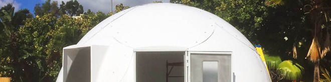 InterShelter, InterShelter dome, InterShelter dome Hawaii, First Assembly of God, First Assembly of God homelessness, church homelessness, homeless state of emergency, Hawaii homeless, Hawaii homeless crisis, Alaskan Igloos for Homeless, Dome Home for Homeless