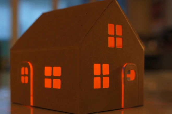 casagami, litogami, origami house, led light, solar nightlight, solar power, solar powered toys, green design, eco design, flat packed toys, green toys, nycxdesign, wanted design
